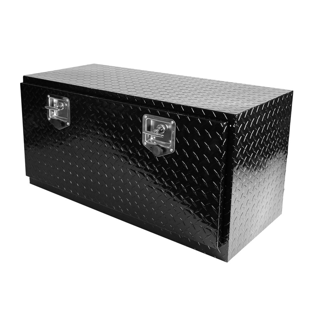 Heavy Duty Tool Underbody Box, Aluminum Bar Tread Tool Box, Truck Trailer Underbody Storage