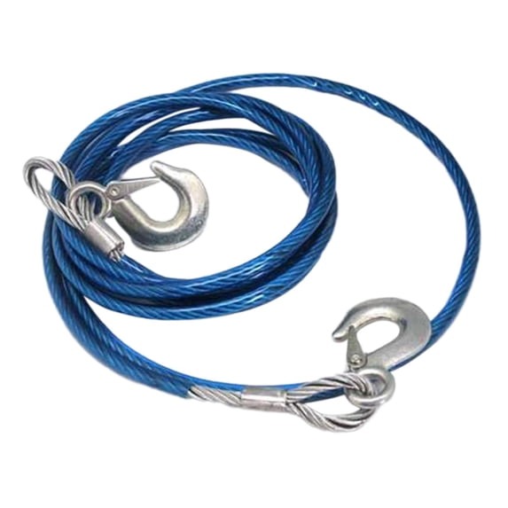 Heavy Duty Tow Strap with Hooks Durable Car Accessories Heavy Duty Recovery Rope