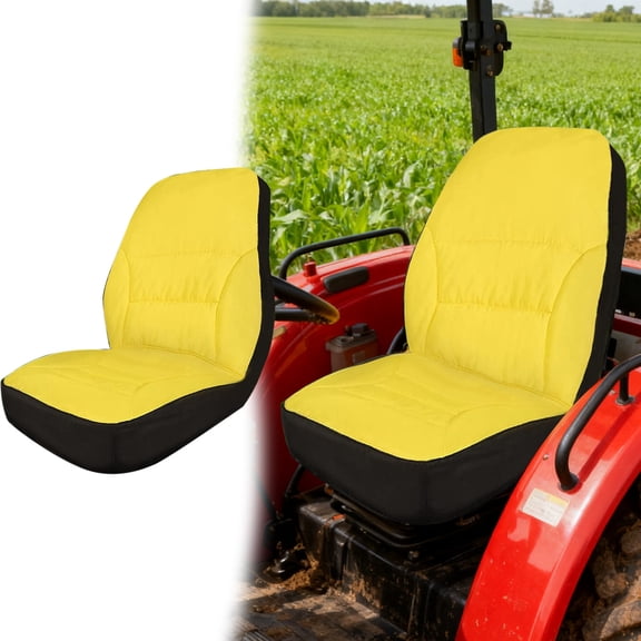 Heavy-Duty Tractor Seat Cover Replacement Padded with 300D Fabric for LP95233 and CPL92334 Models Universal Fit Durable Comfort