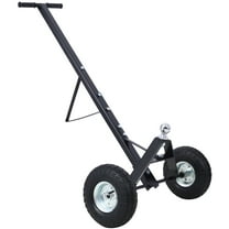 Heavy Duty Trailer Dolly Pneumatic Tires 600 Lbs Capacity Smooth & Easy Movement 1-Year Warranty