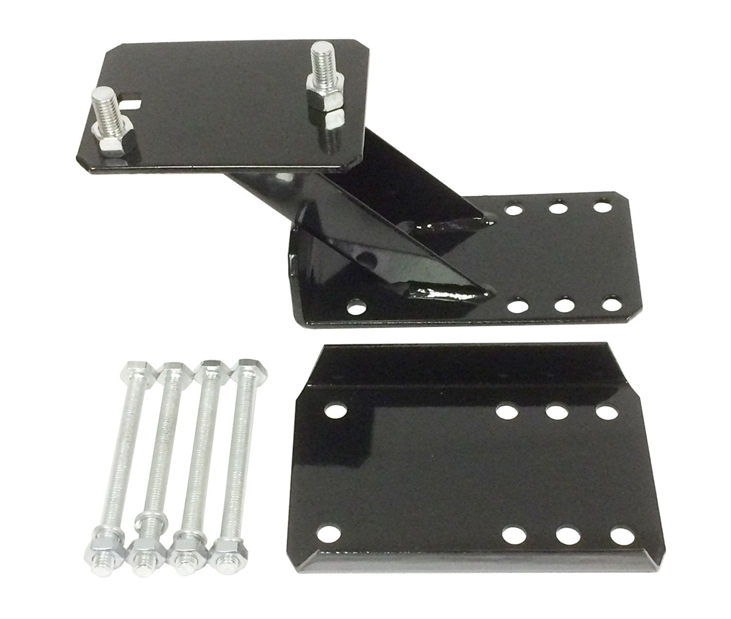 LIBRA TRAILER PARTS Heavy Duty Trailer Spare Tire Wheel Mount Holder Bracket Carrier for 4 & 5 lugs wheels - 27010
