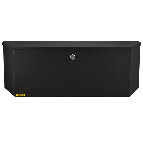 Heavy Duty Trailer Tongue Box, 36x12x12 Inches Carbon Steel Lockable Tool Chest for Utility Trailers, Trucks, RV Campers