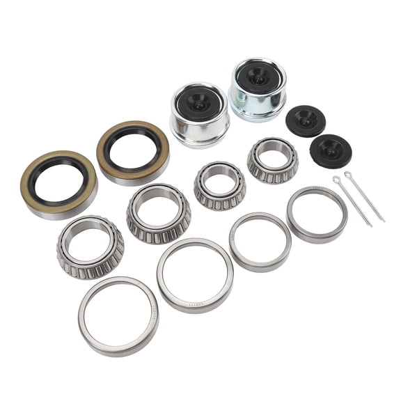 Heavy Duty Trailer Wheel Hub Bearing Kit L68149 & L44649 for 3500lb Axles - 2 Set Pack