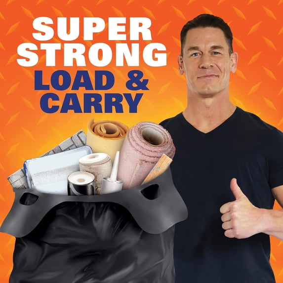 Heavy Duty Trash Bags, Large | 42 Gallon | For Contractors | 26 Count, Pack of 2