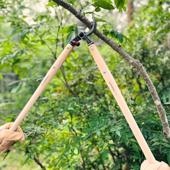 Heavy Duty Tree Lopper – 26" Professional Tree  Cutter with Hickory Wood Handles |   Commercial Tree Pruner Made in USA