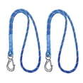 thumbnail image 1 of Heavy Duty Tree Swing Ropes, Hammock Tree Straps Hanging Kit, for Indoor Outdoor Tree Branch Camping Swings Hammock Playground Set Accessories,Fast & Easy to Hang(1.64ft,19.7",2 Pack ),Blue, 1 of 9