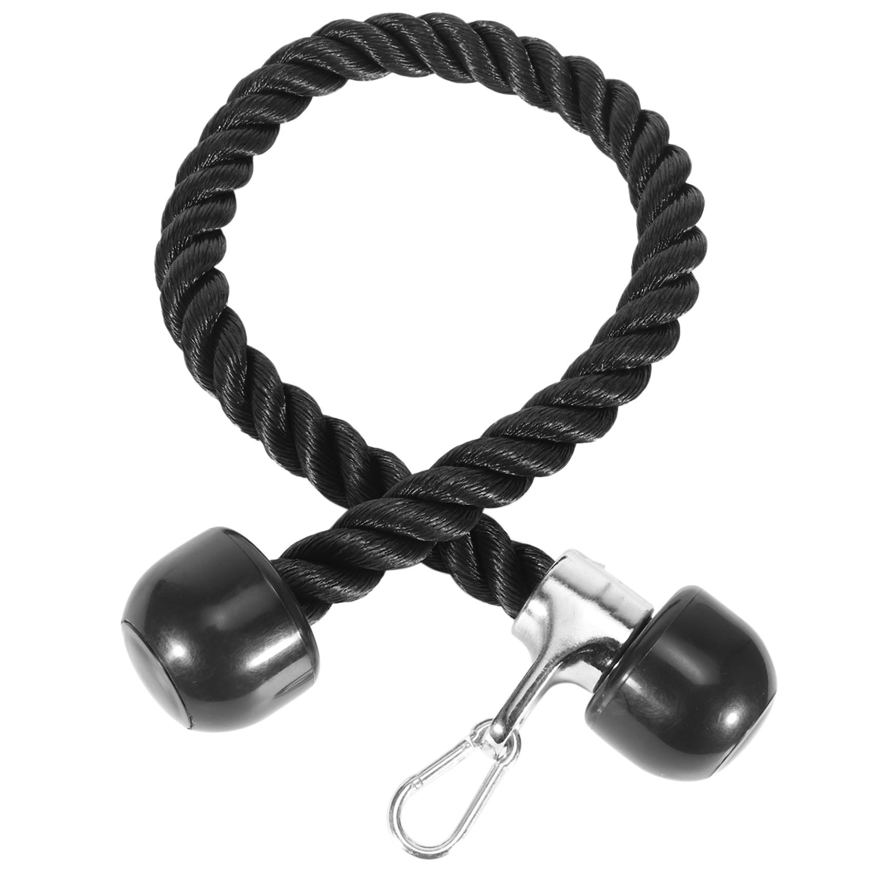 Heavy Duty Tricep Pull Down Rope 36 Inches with Snap Hook, Fitness