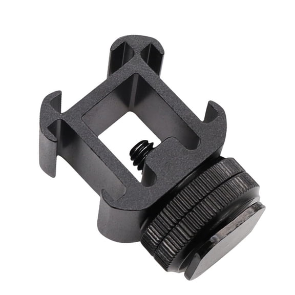 Heavy Duty Triple Hot Shoe Mount Adapter Hot Shoe Flash Stand Adapter Kit