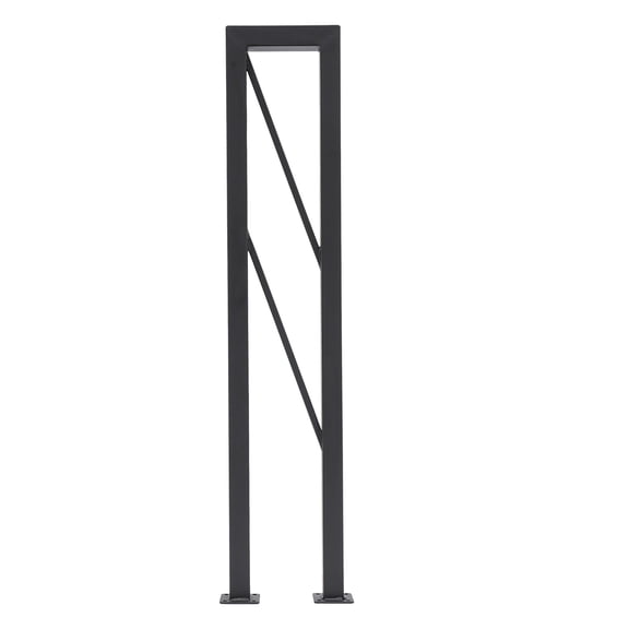 Heavy-Duty U-Shape Handrail, 7.72lbs Weight, Electrophoresis Paint Process, Smooth Edges, Villa/Hotel Stair Protection