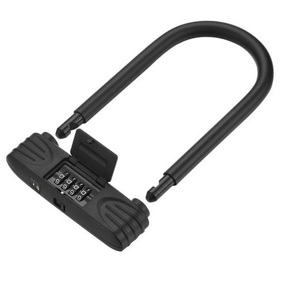Heavy-Duty U-Shaped Combination Lock: Waterproof,for Durable & Secure for Bikes