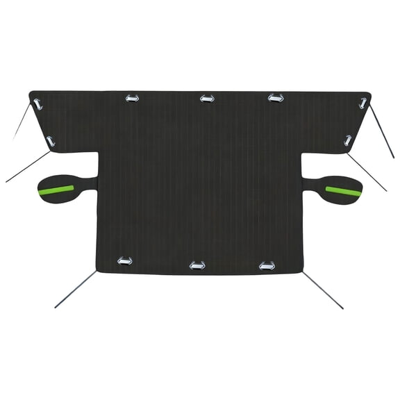 Heavy Duty Universal Automotive Windshield Cover With Edge All Weather Durable Frost Shield For Winter And Side Window Guards