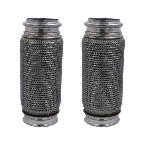 Heavy Duty Universal Exhaust Flex Pipe - Universal Flex Pipe Replaces M66-3541, OE Aftermarket 4706192, 4712432, Automann 820.B59541P, WA13311865, S25245 (2 Pack)