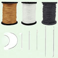 Heavy Duty Upholstery Repair Kit with Strong Needles and Hand Sewing