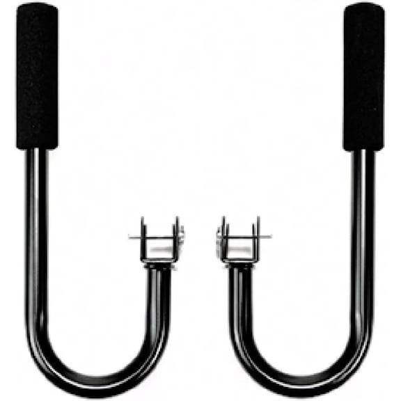 Heavy Duty Upper Body Strength Training Dip Bars for Home FIT Workout Machines, Black
