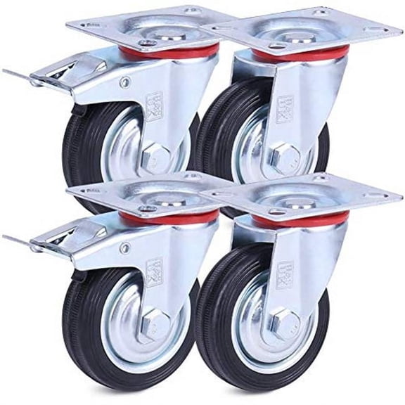 Heavy Duty Urethane Engine Cradle Wheels, Set of 4