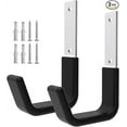 thumbnail image 1 of Heavy Duty Utility Hooks for Garage Storage Utility Hooks Wall Mount,Garage Hooks Heavy Duty,Garage Wall Hooks,Bike Hooks, (2 Pcs Black)4.7*3.5 inch, 1 of 4