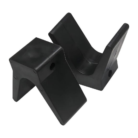 Heavy Duty V Block Marine Trailer Anti Slip Design for Kayaks Yachts Stability