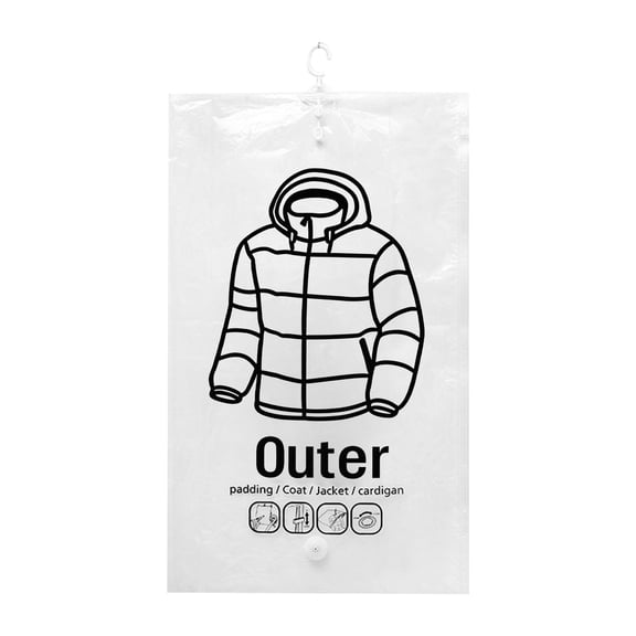 Heavy Duty Vacuum Storage Bags for Comforters, Blankets & Winter Clothing - Transparent, Tear-Resistant PET+PE Material - XL, L, M Sizes for Space Saving Closet Organization - Air Tight Seal
