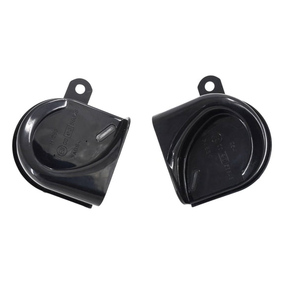 Heavy Duty Vehicle 12V Snail Horn Loud Sound Easy Mounting Design Clear Warning Tone Plastic Car Component Quick Setups