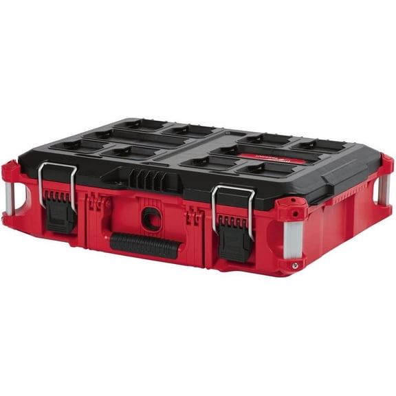 Heavy Duty, Versatile And Durable Modular Storage System PACKOUT 22 in.Tool Box By Milwaukee, Interior Organizer Trays, Heavy Duty Latches