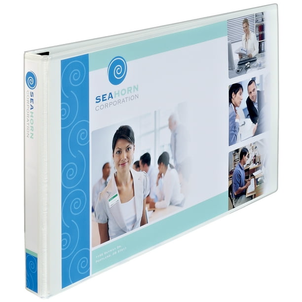 Heavy-Duty View Binders, 3 Rings, 1
