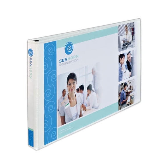 Heavy-Duty View Binders, 3 Rings, 2" Capacity, 11 X 17, White | Bundle of 10 Each