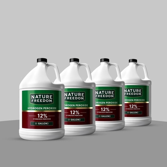 Clean Control All-Purpose Cleaner with 12% Hydrogen Peroxide, Deep Clean Formula, 1 Gallon, 4 Count