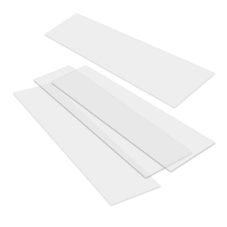 Heavy Duty Vinyl Closet Shelf Liner for Wire Racks or Shelving - for  Kitchen Pantry or Cabinet Storage, Clear, 12 Inches x 4 Feet - 4 Pack