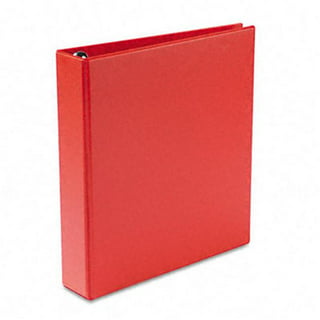  3 Ring Binder 1.5 inch Binder, 1 ½ Inch Round Ring Binders,  Colored Binders for School Supplies, Printed Inside and Outside, Used for  Papers, Business Cards Etc., Holds 280 Sheets