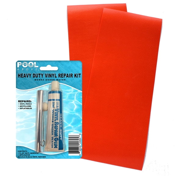 Heavy Duty Vinyl Repair Patch Kit for Inflatables Boat Raft Kayak Air Beds