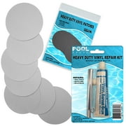 Heavy Duty Vinyl Repair Patch Kit for Inflatables Boat Raft Kayak Air Beds