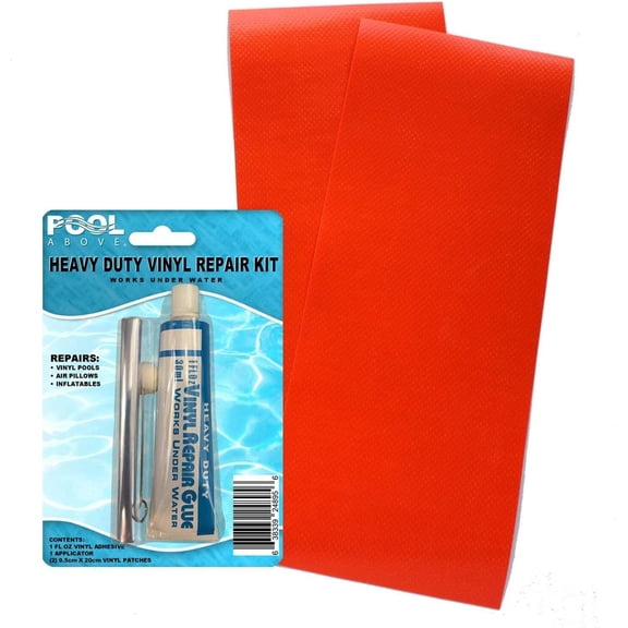 Heavy Duty Vinyl Repair Patch Kit for Inflatables Boat Raft Kayak Air Beds