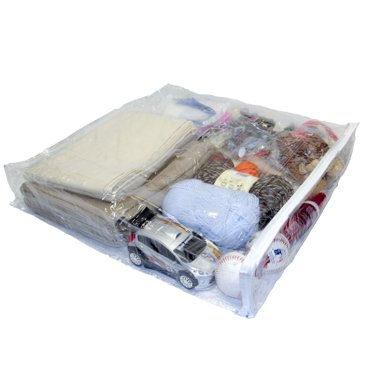 Oreh Homewares 4-Pack Clear Heavy Duty Vinyl Storage Bags – Zippered, 11x9x7 Inches – Perfect For Closets