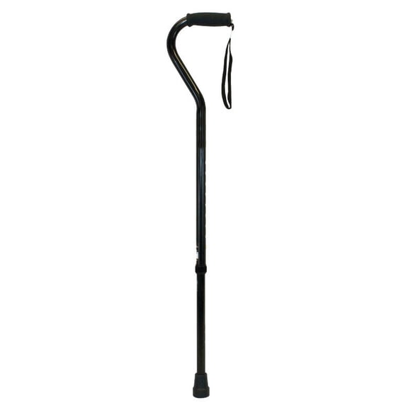 Heavy Duty Walking Cane with Offset Handle 500 lb. Weight Capacity