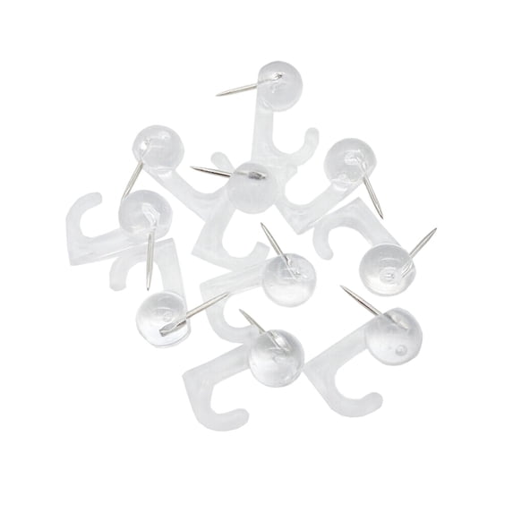 Heavy Duty Wall Hooks Pins For Hanging Pictures Decorations Kitchen Bathroom Organization Mounts 30PCS