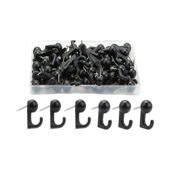 Heavy Duty Wall Hooks Pins For Hanging Pictures Decorations Kitchen Bathroom Organization Mounts 30PCS