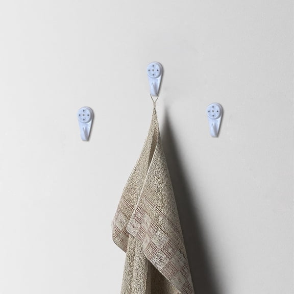 Heavy Duty Wall Hooks for Home Use Strong No Damage Removable Hardware