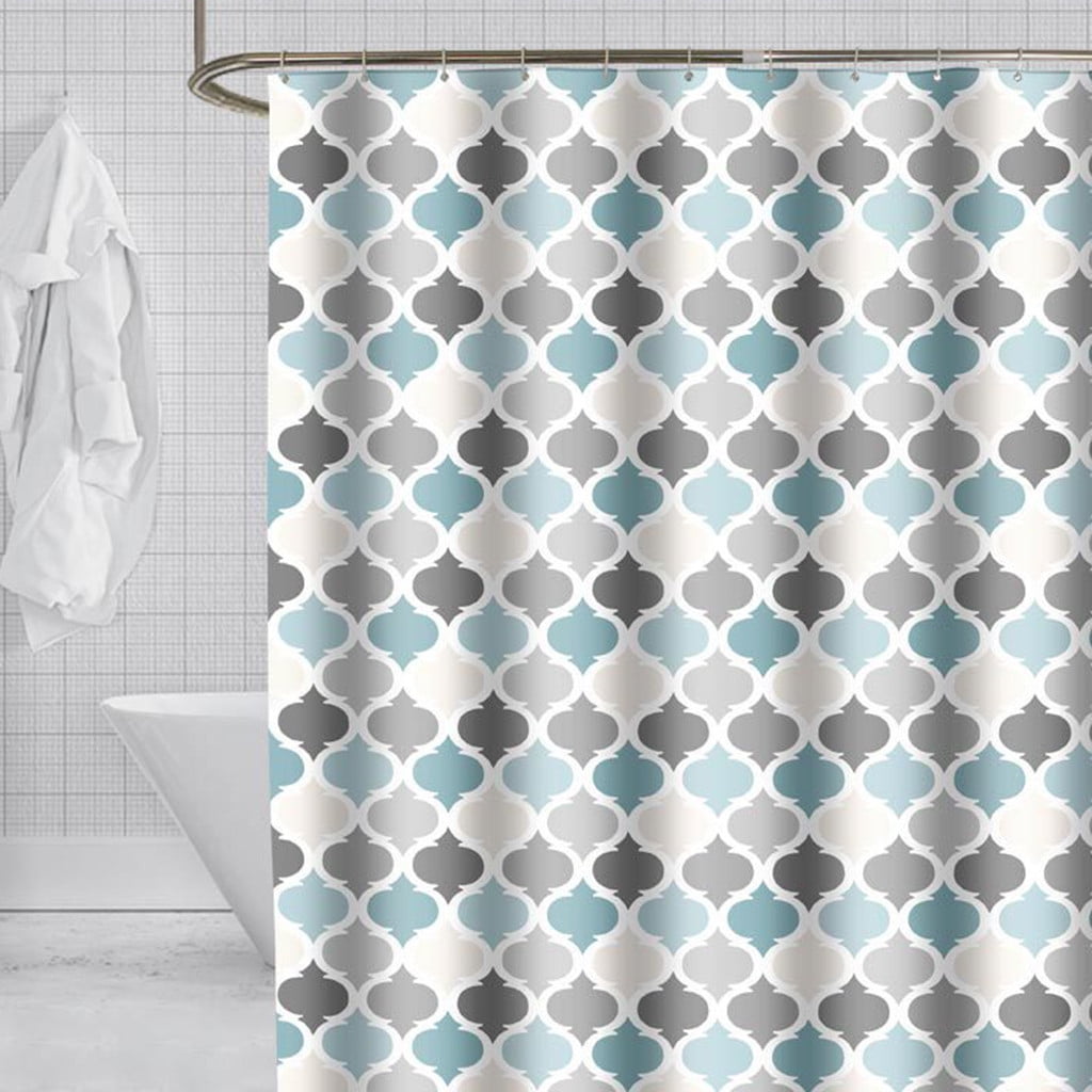 Heavy Duty Wall Liner 2 in 1 Shower Curtain And Liner Set Unisex Kid