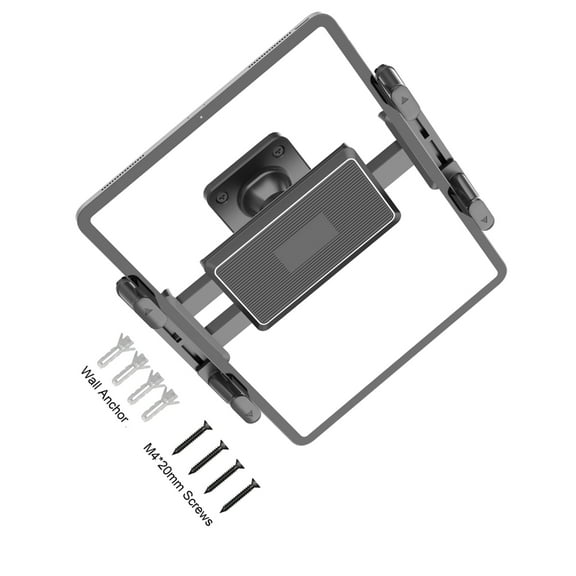 Heavy Duty Wall Mount For 4.7-15 Inch Devices Tablets Phones Complete Mounting