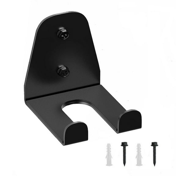 Heavy Duty Wall Mounted Barbell Holder Rack for Dumbbells Barbells and Workout Gear Multi Hook Storage Organizer for Garage or Home Gym (Double hooks)