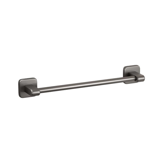 Heavy Duty Wall Mounted Bathroom Towel Rack - Space Aluminum Rustproof & Waterproof Organizer with Easy Adhesive Installation, Stylish Modern Design