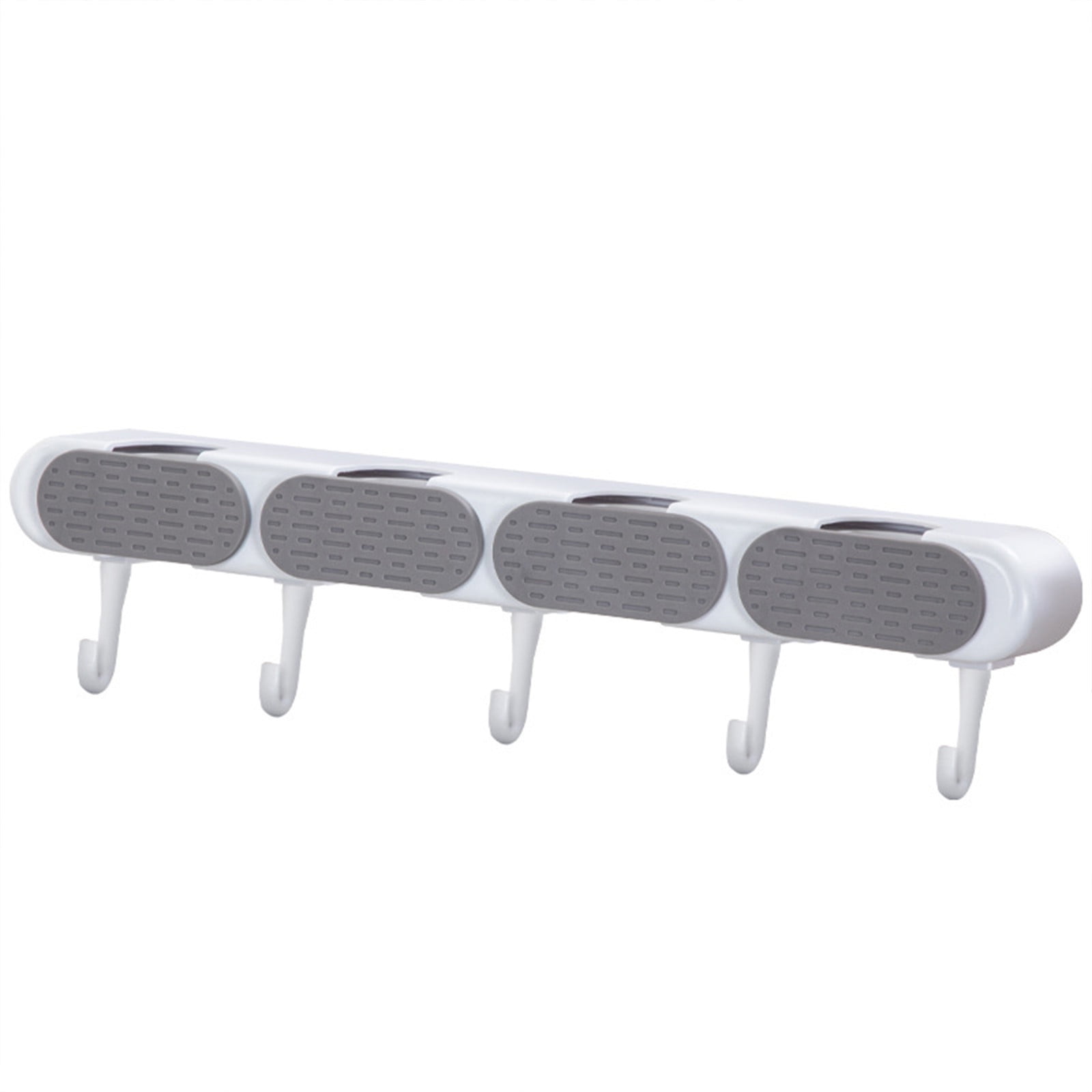 Heavy-Duty Wall Mounted Mop & Broom Rack - Multi-Purpose Organizer for ...