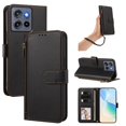 thumbnail image 1 of Heavy Duty Wallet Phone Case for [Motorola Moto G Stylus 2025 5G] with Card Slots and Kickstand Black, 1 of 5