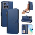 thumbnail image 1 of Heavy Duty Wallet Phone Case for [Motorola Moto G Stylus 2025 5G] with Card Slots and Kickstand Blue, 1 of 5