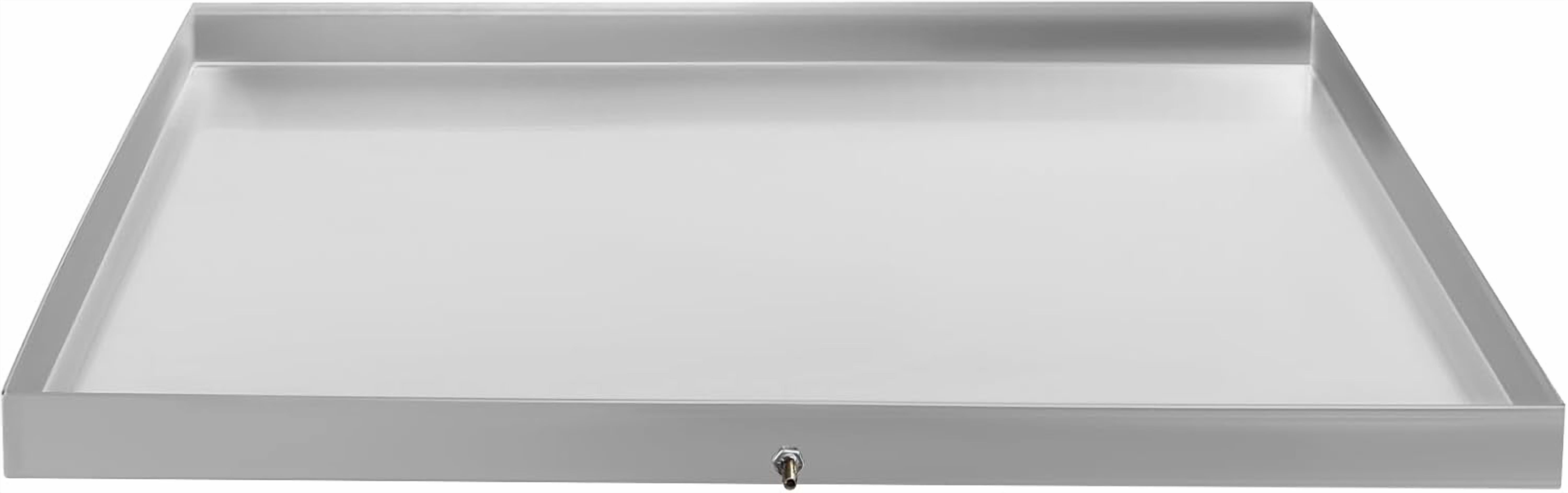 Heavy Duty Washer Machine Drain Pan Drip Tray Catch Washing Machine Pan for Protecting Floor Wood Deck No Hole