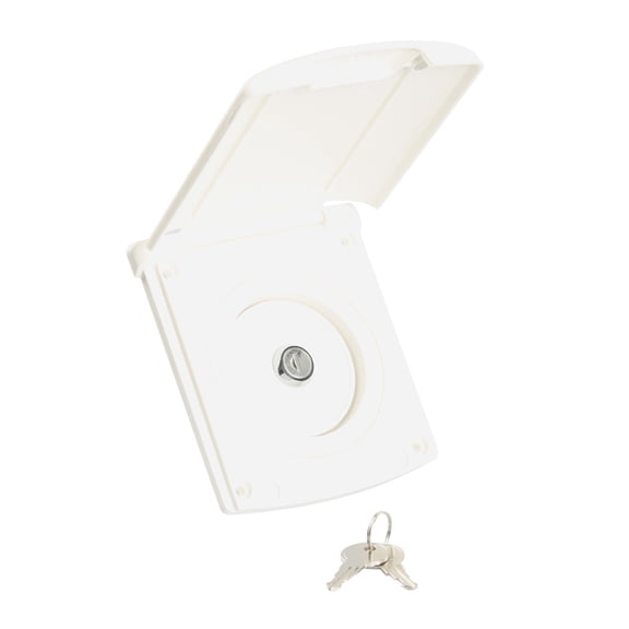 Heavy Duty Water Inlet Port - Oversized ABS Flipping Lid, Leak-Proof Design for Trailers & Motorhomes