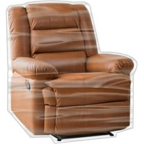 Heavy Duty Water Resistant Armchair Cover, Thick Recliner Cover, Waterproof Plastic Shield Covers for Indoor & Outdoor(Clear)