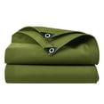 thumbnail image 1 of Heavy Duty Waterproof Canvas Tarp Outdoors Truck Tarps Water Resistant UV Resistant Tarpaulin Cover for Car Boat Camping Firewood Woodpile 10x10ft, 1 of 7
