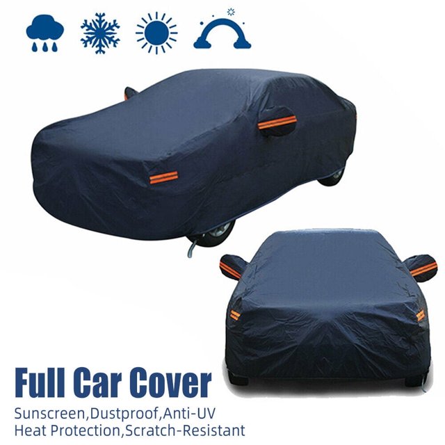 Heavy Duty Waterproof Car Cover AllWeather Protection Indoor