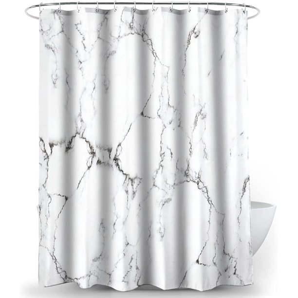 Heavy Duty Waterproof Fabric Bathroom Shower Curtain Bath Curtain